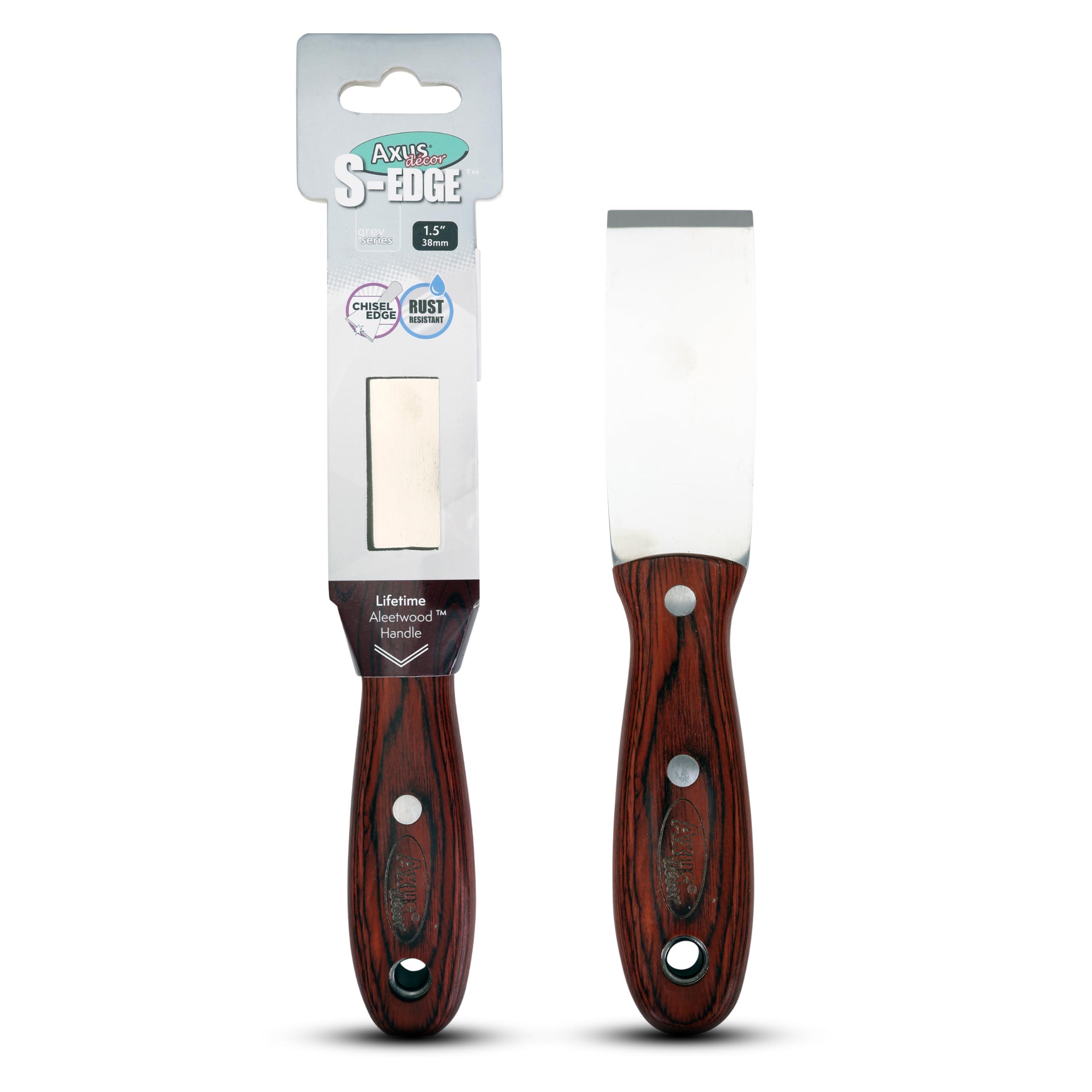 Axus Unisex Stainless Steel Angled Hd Scraper