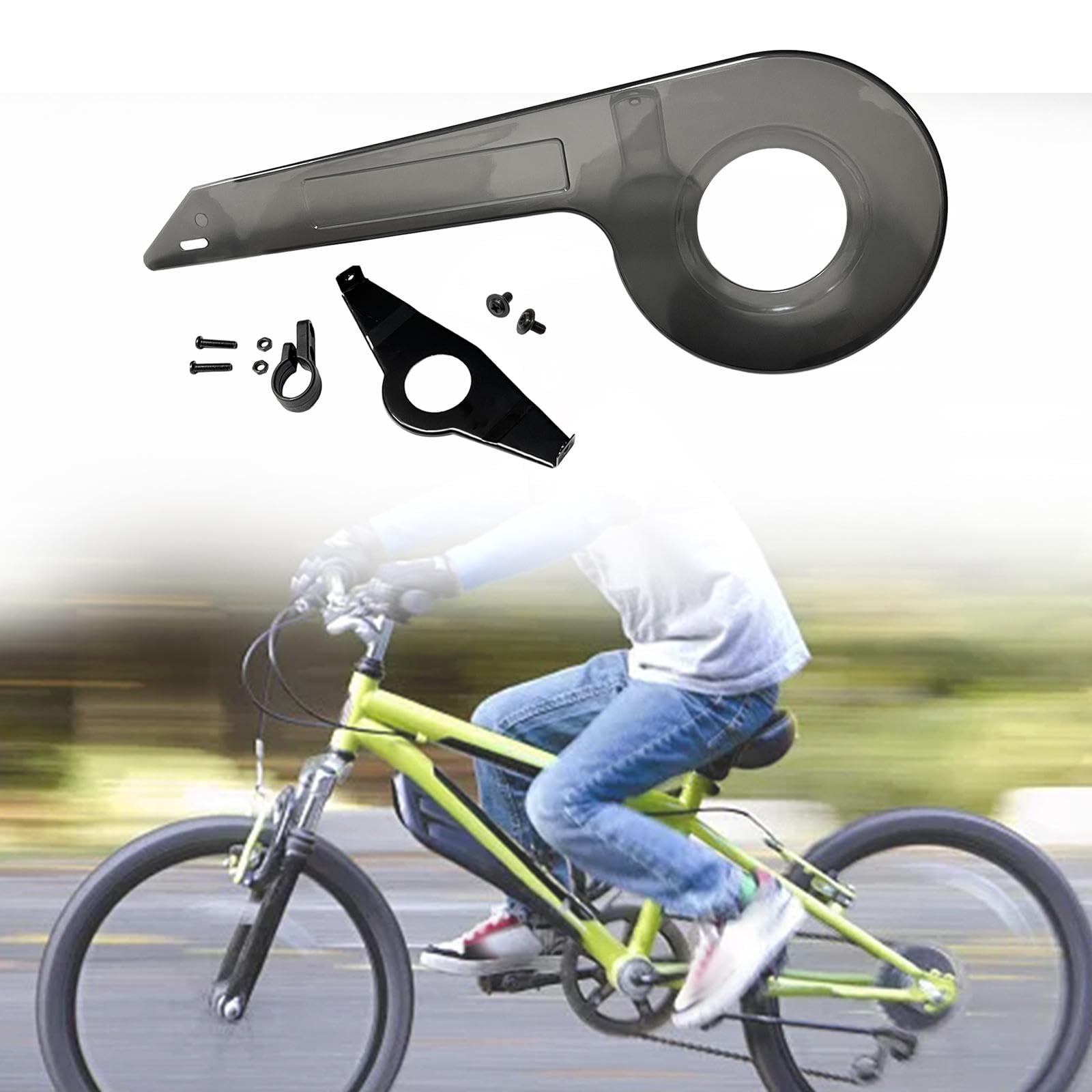 Mountain Bike Chain Cover Zxpjkyu Bicycle Chainring Protector