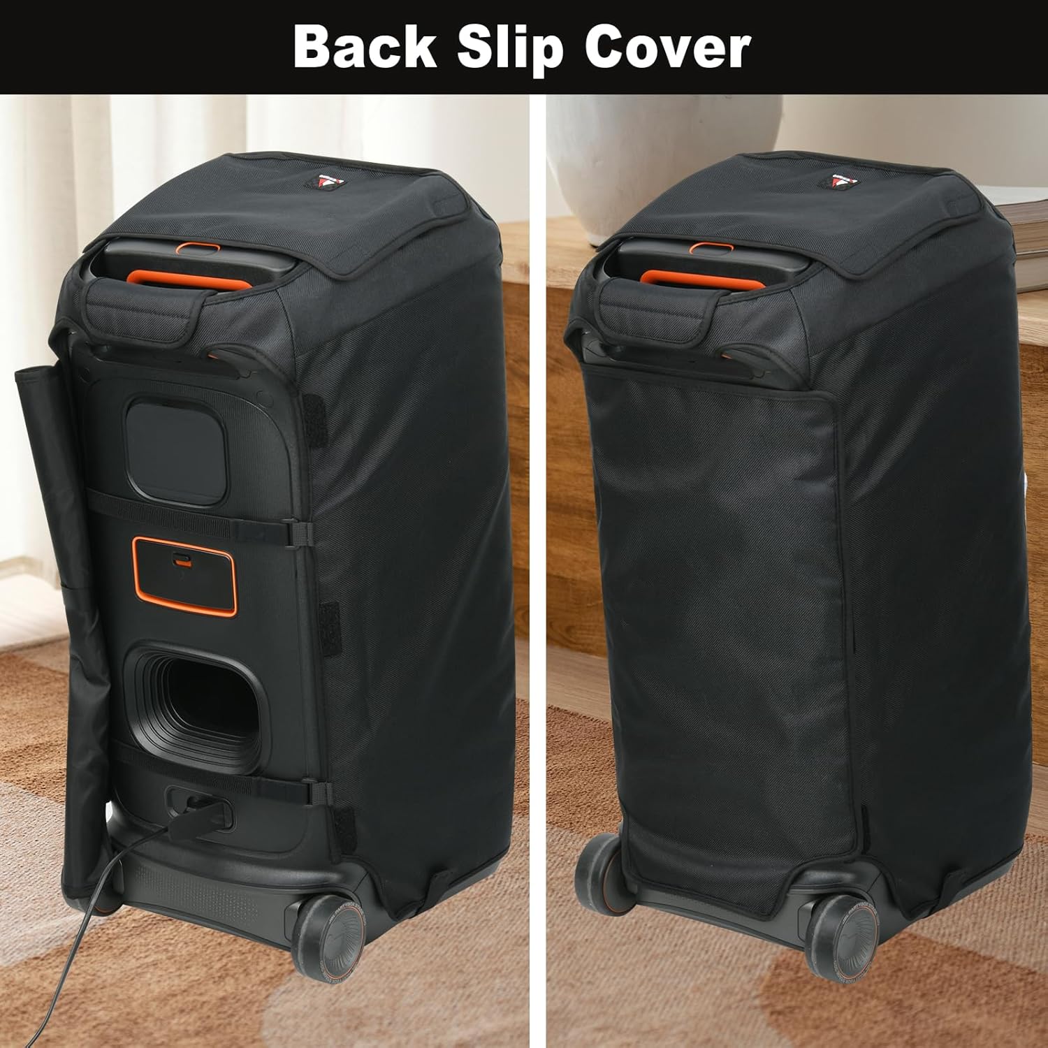 TXEsign Mesh Slip Cover Case for JBL PartyBox Stage 320 Portable Speaker, Compatible, Easy Access, Listen with Case, Easy Charging & Carrying - Image 4