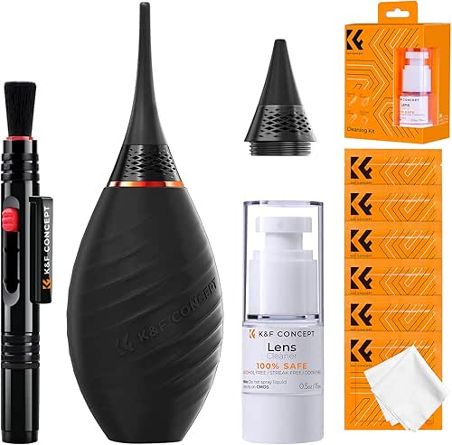 K&F CONCEPT 10-in-1 Camera Lens Cleaning Kit for DSLR Camera