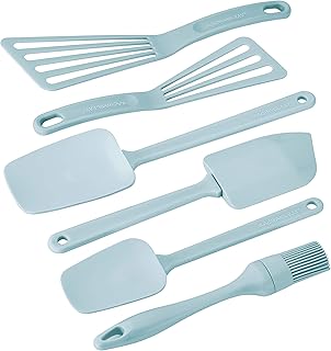 Tools & Gadgets Cooking Utensils Set, 6 Piece - Sky Blue