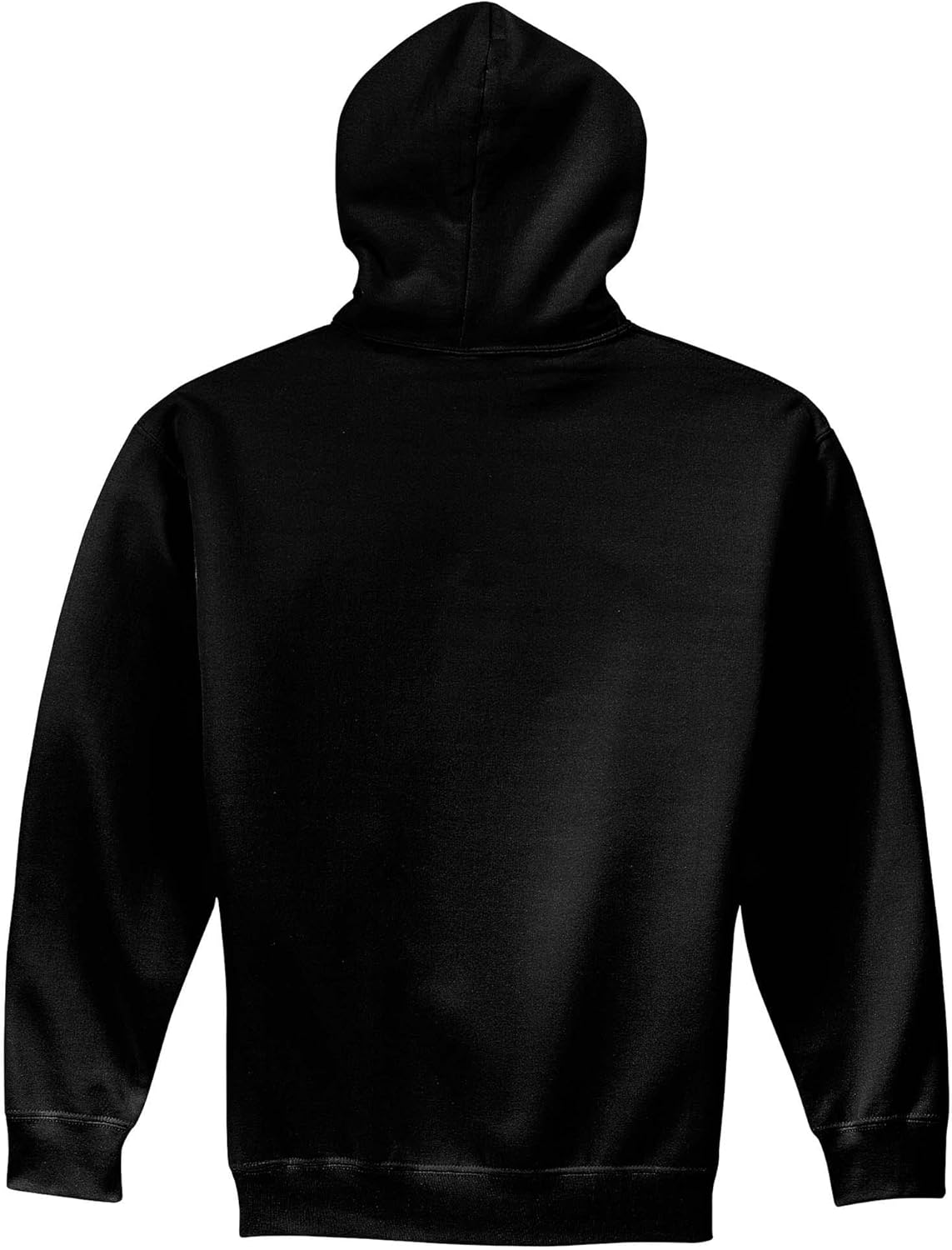 Gildan 9.3 oz Pullover Hooded Sweatshirt (12500), Black, Large - Image 6