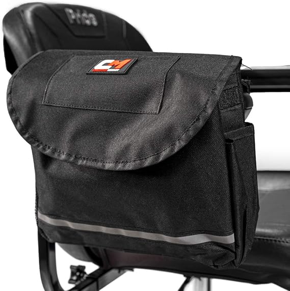 Armrest Bag Deluxe for Pride, Golden, Drive, Go-GO, Challenger Mobility Scooter J200