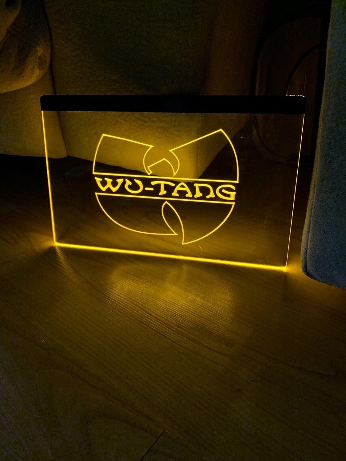 Led Light Sign For Wu Tang band music lover gift idea or audio Store Shop room Bar Pub Man Cave Garage Wall Decor - Ultimate Accessory Brighten Up Your Space