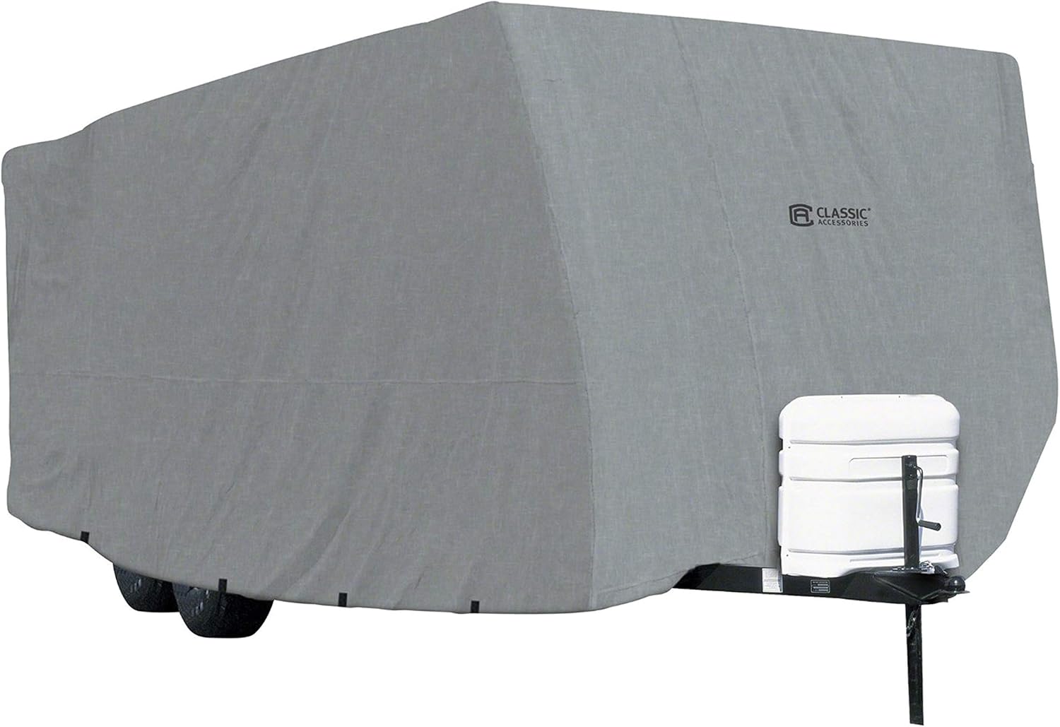 Classic Accessories Overdrive PolyPRO 1 Travel Trailer RV Cover, Fits 30' 33' RVs Breathable
