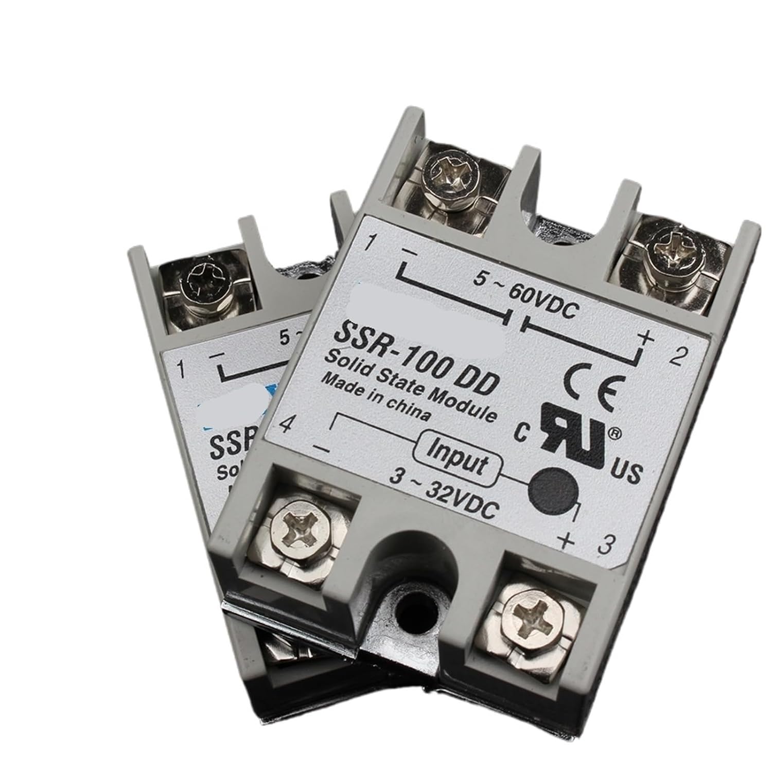 1Pcs Solid State Relay SSR-100DD 100A 3-32V DC to 5-60 SSR 100DD