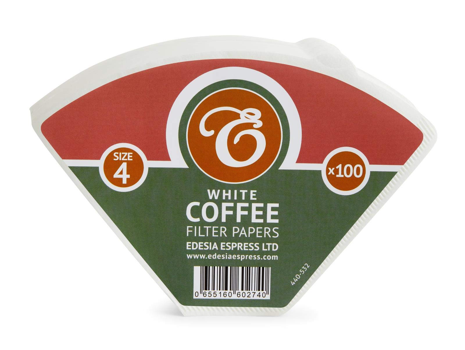 1000 Filtri Di Carta Per Caffè – Formato 4 (1x4), Bianchi Sbiancati, Per Caffettiere A Cono, Ecologici, Uso Singolo