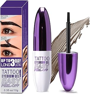 Gel de cejas despegable, gel de cejas tatuaje...