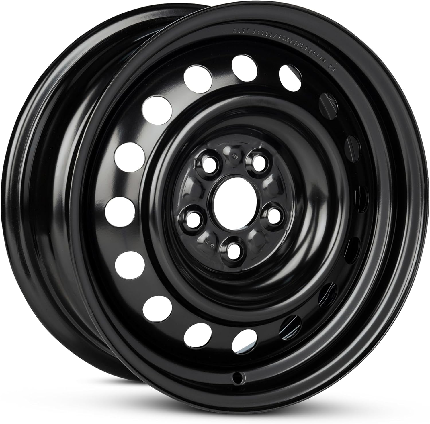 For 09-20 Toyota Corolla 15 Inch Painted Steel Rim - OE Direct Replacement - Road Ready Car Wheel