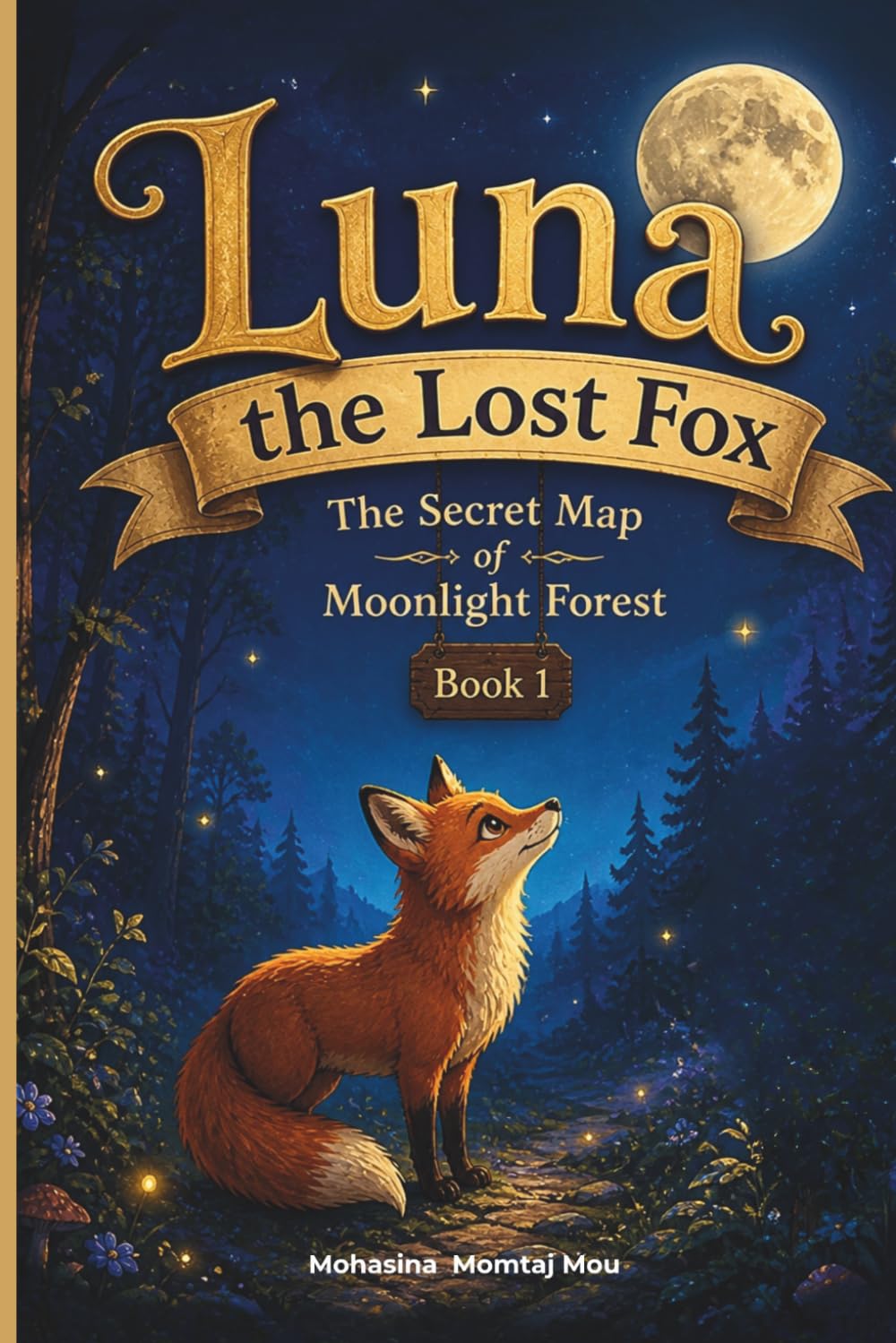 Luna the Lost Fox: The Secret Map of Moonlight Forest (Book 1): A Magical Kids’ Adventure of Mystery, Friendship, and Courage (The Moonlight Forest Chronicles)