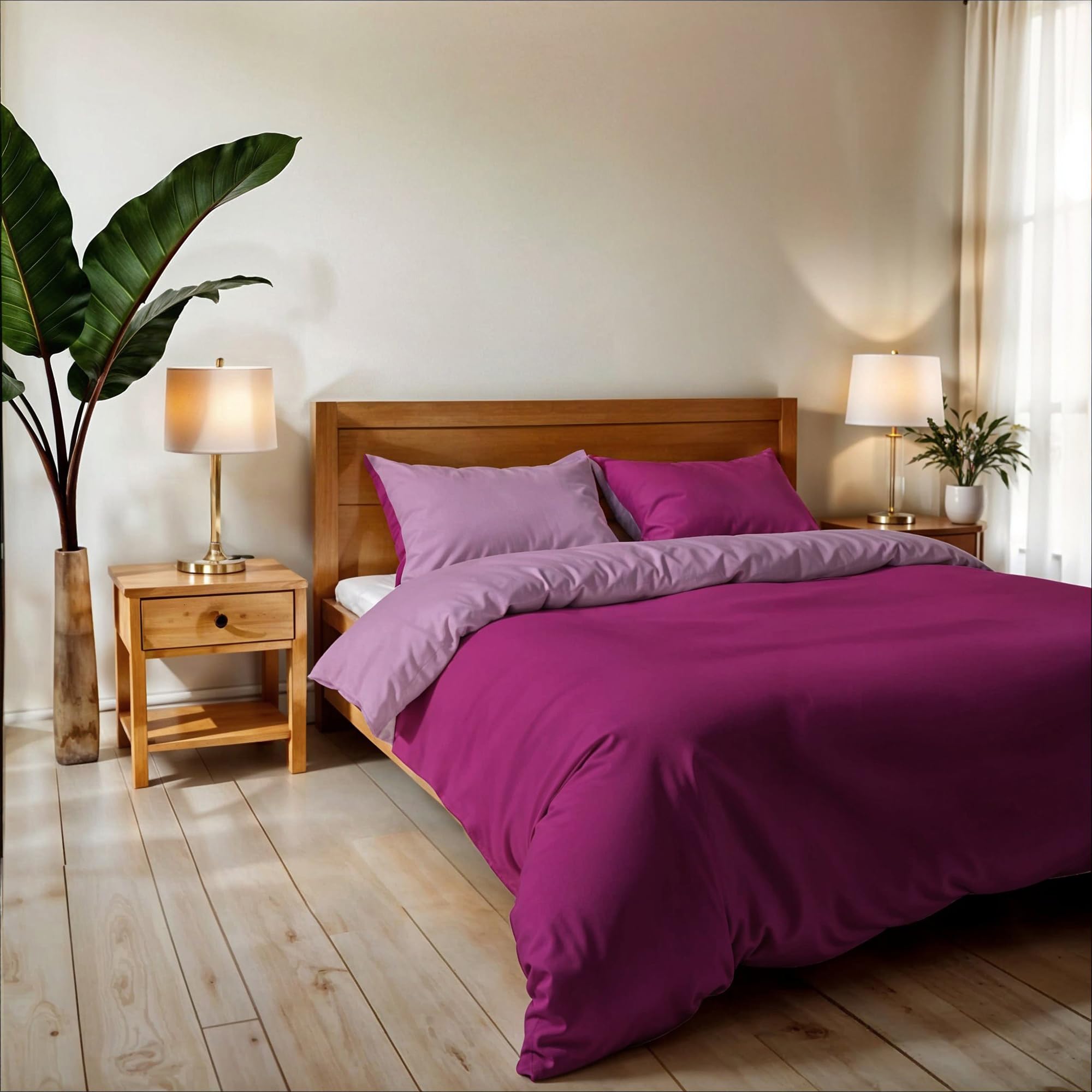 Housse de Couette Double 250x200 stop aux couettes qui glissent avec le grand rabat