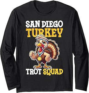 San Diego Turkey Trot Squad Long Sleeve T-Shirt