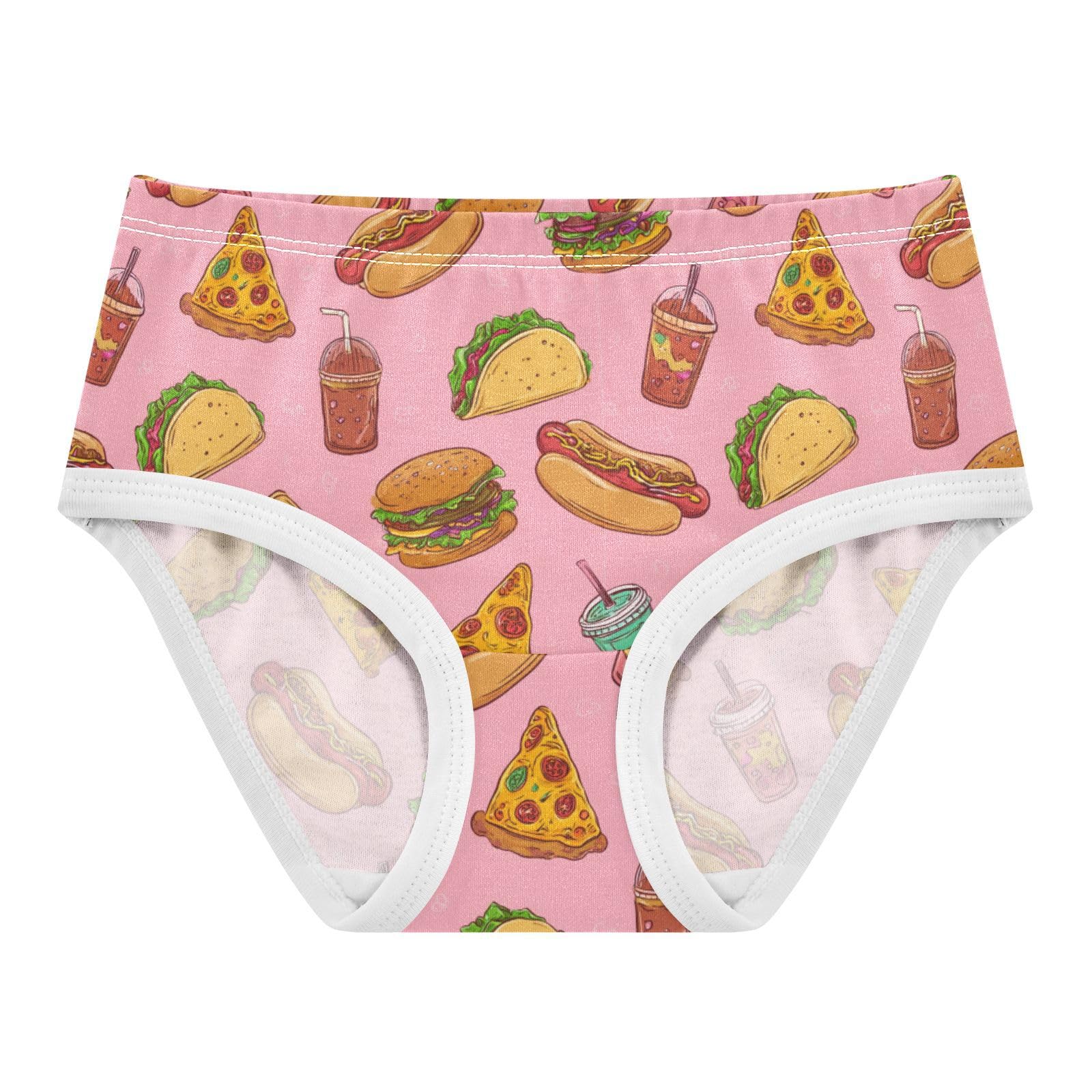 Dussdil Girls Panties Underwear Girls Panty Briefs Cotton Training Undies Size 2 3 4 5 6 7 8t
