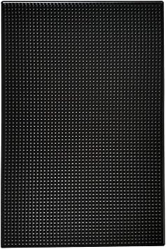 Highball & Chaser Bar Mat 18 x 12, Thick Durable and Stylish Bar Mat for Spills. Non Slip, Non-Toxic, Service Mat for Coffee, Bars, Restaurants Counter Top