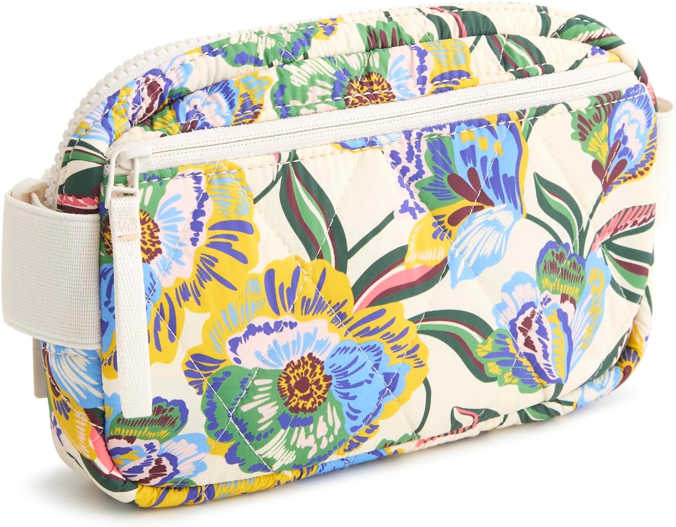Vera Bradley Women's Featherweight Woodward Small Belt Bag – Gardenia Garden