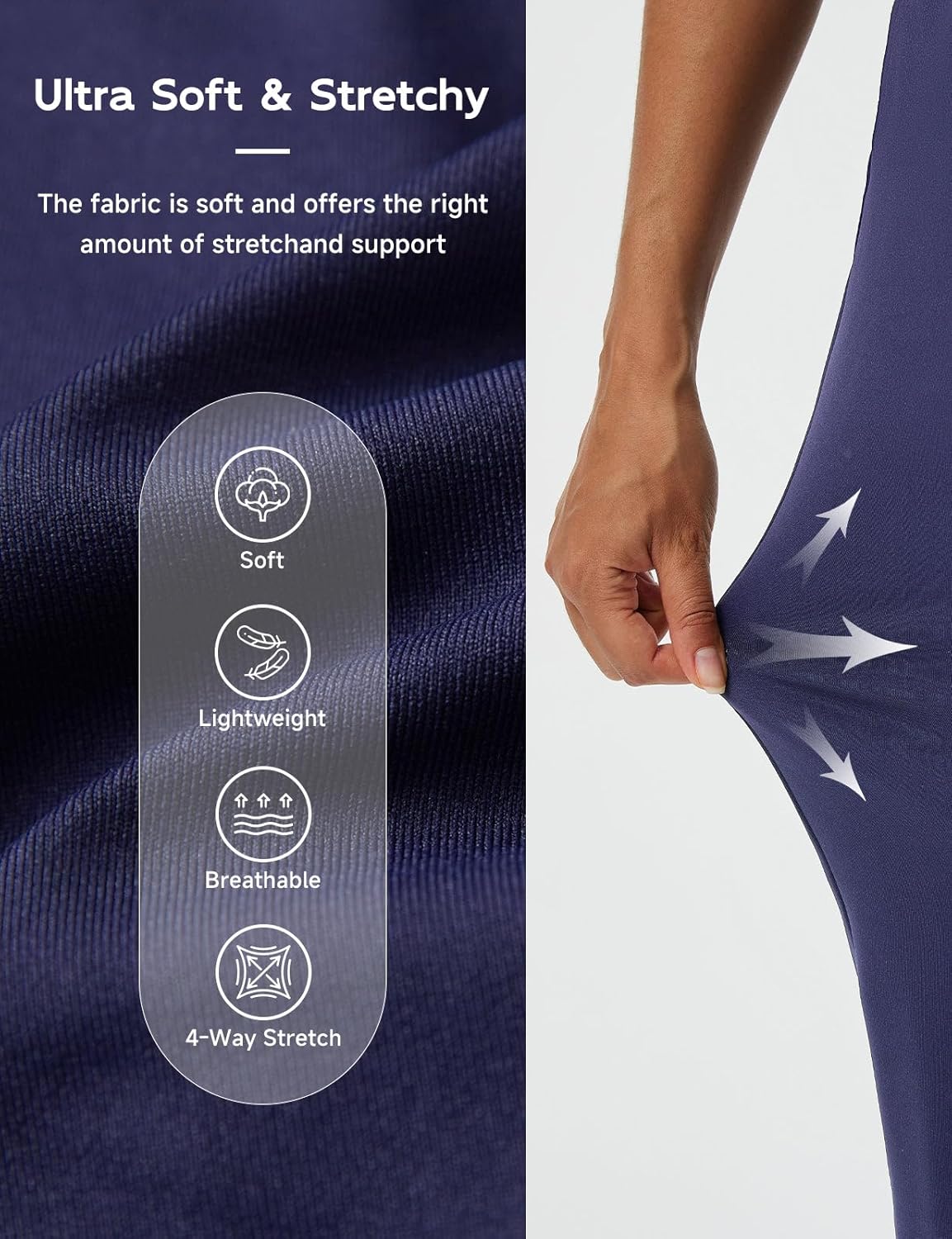 baleaf Womens Travel Pants Stretch Ankle Golf Pants with Pockets Comfy Petite Business Casual Dressy Work Slacks - Image 3