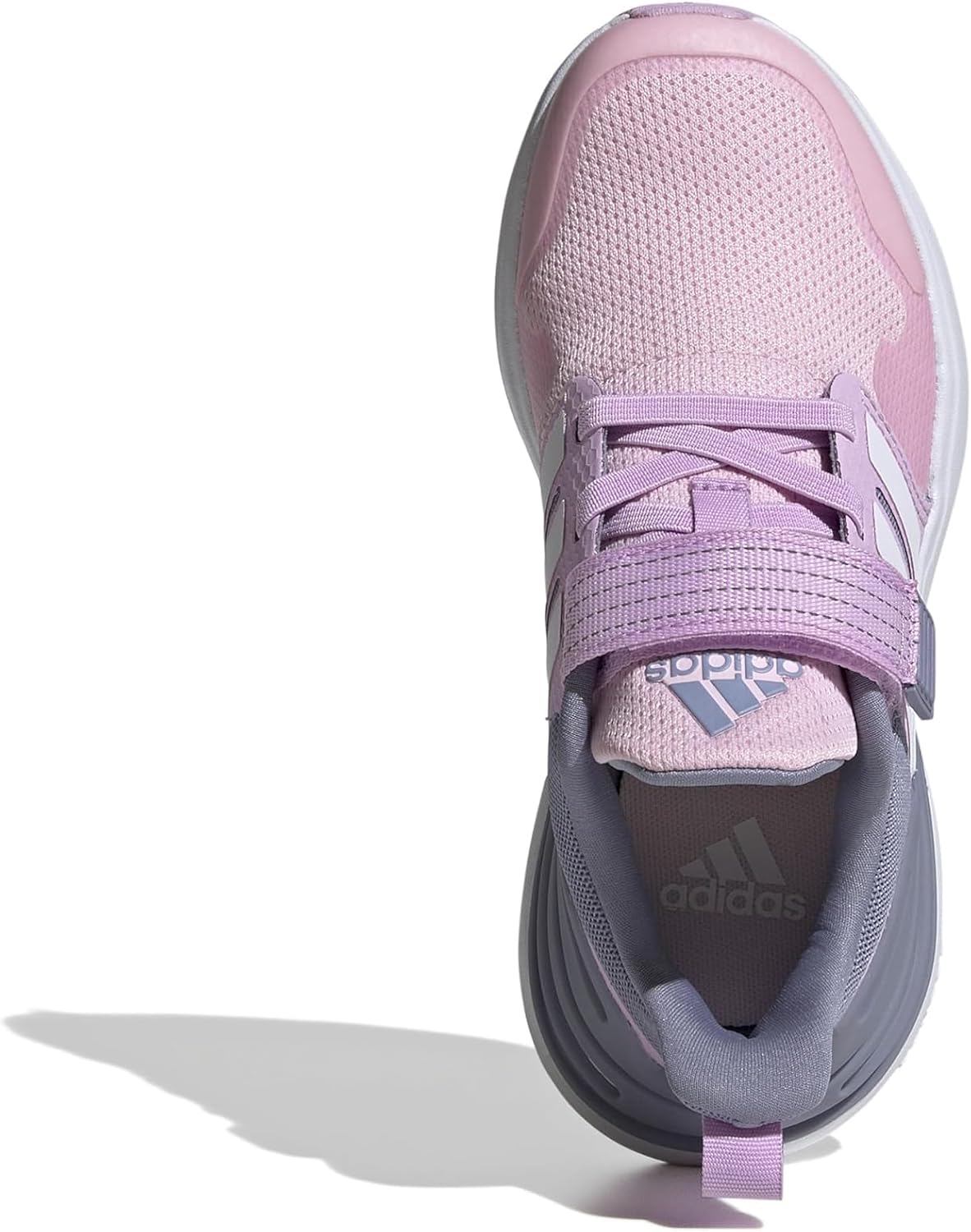 adidas Unisex-Child Rapidasport Bounce Elastic Lace Top Strap Shoes_Legacy