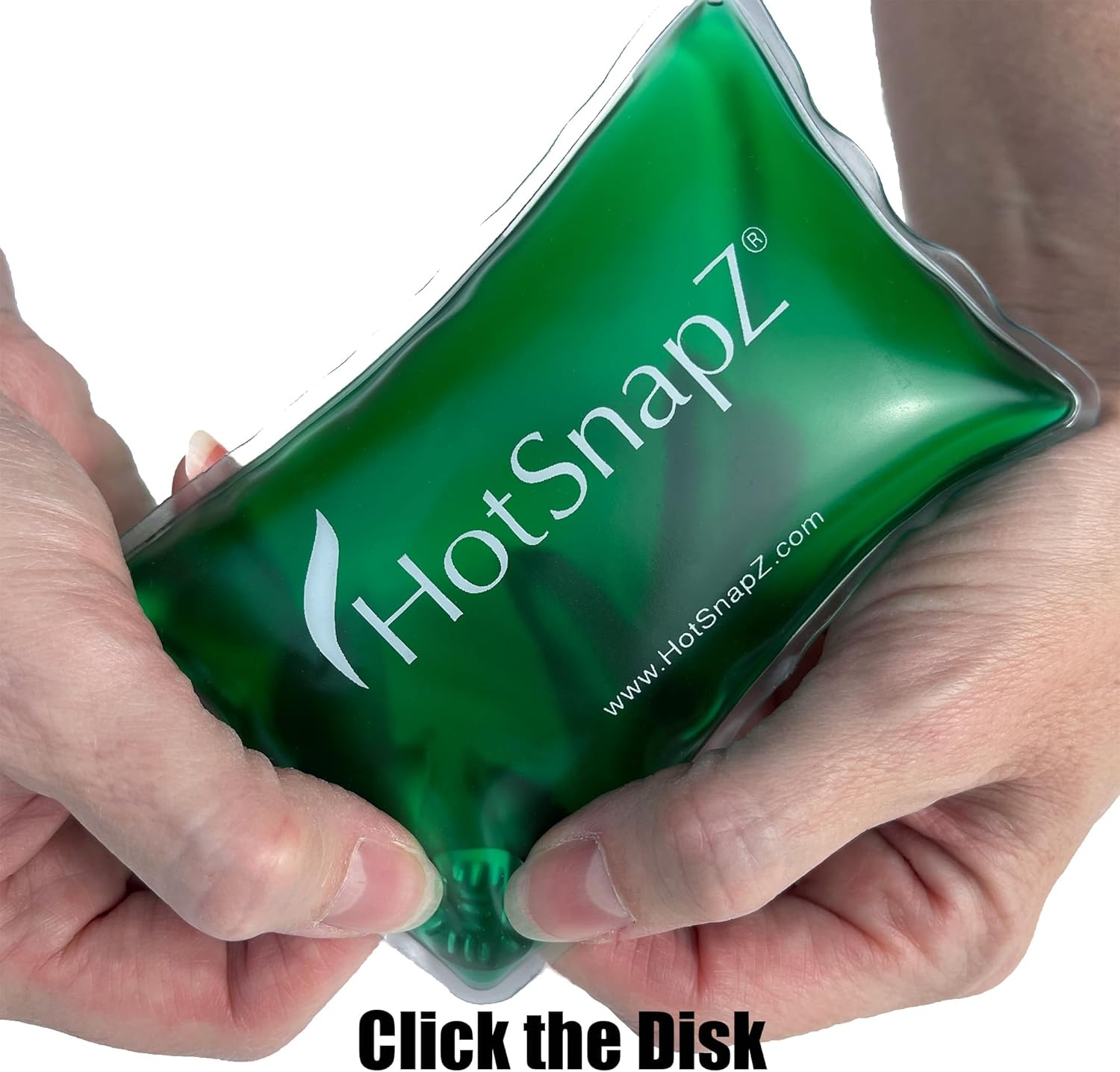 Dimensions of HotSnapZ pocket warmers