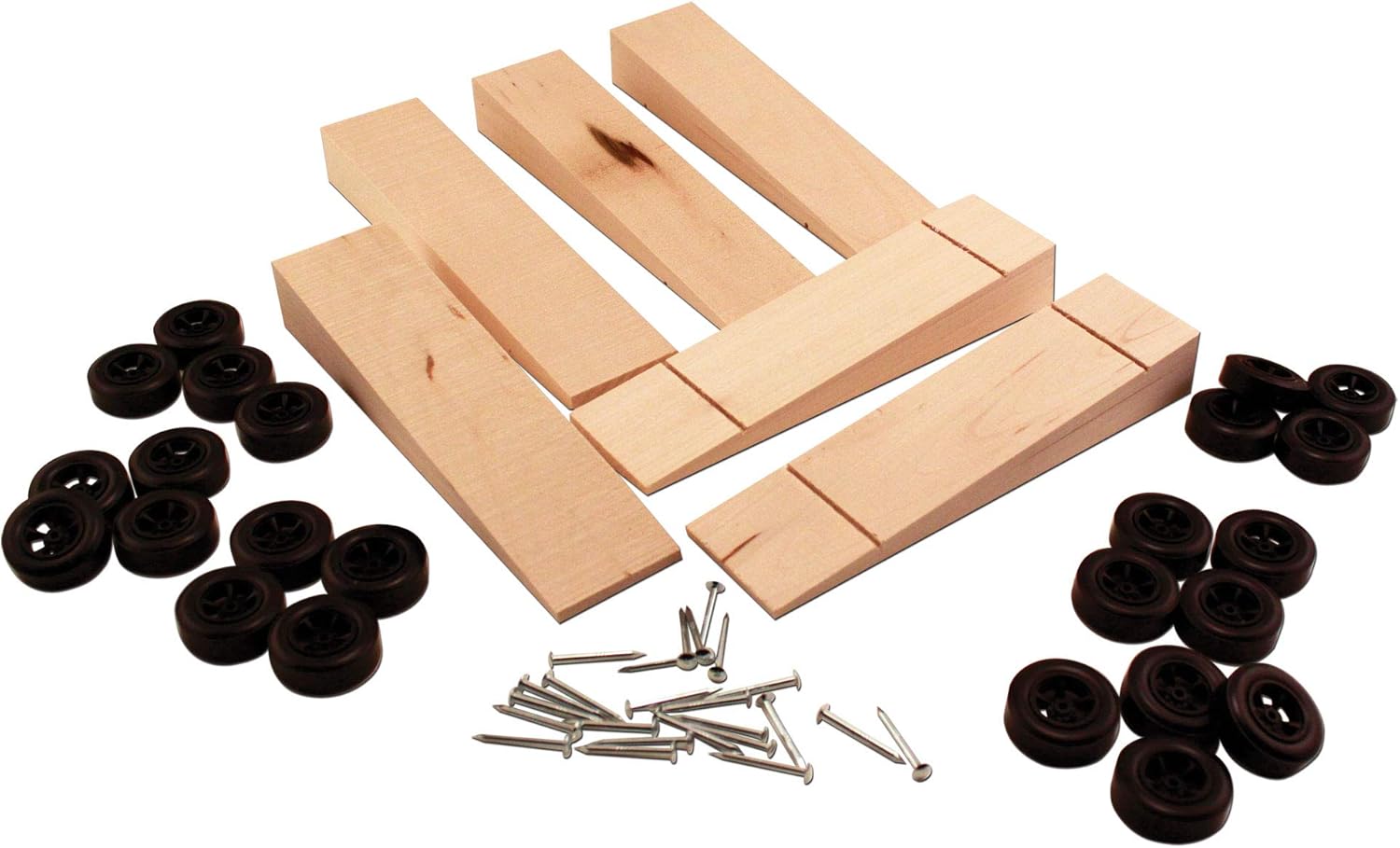 Pinecar Wedge Car Bulk Kit 6 PIN4050