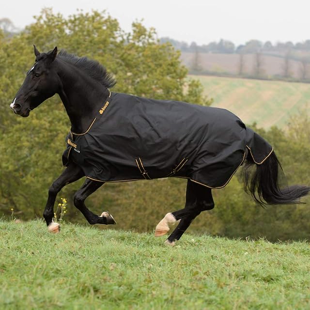 Foto 2 de 3 de Bucas Manta Irish Turnout Extra 300gr in Size: 130 cm. - Negro - 130 Cm