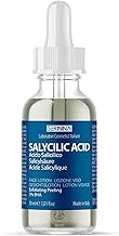 SERININA Acido Salicilico Viso - Siero Peeling Esfoliante Salicylic Acid - per Acne, Brufoli, Pori Dilatati e Punti Neri - Scrub Chimico Skincare (30ml Siero Acido Salicilico)
