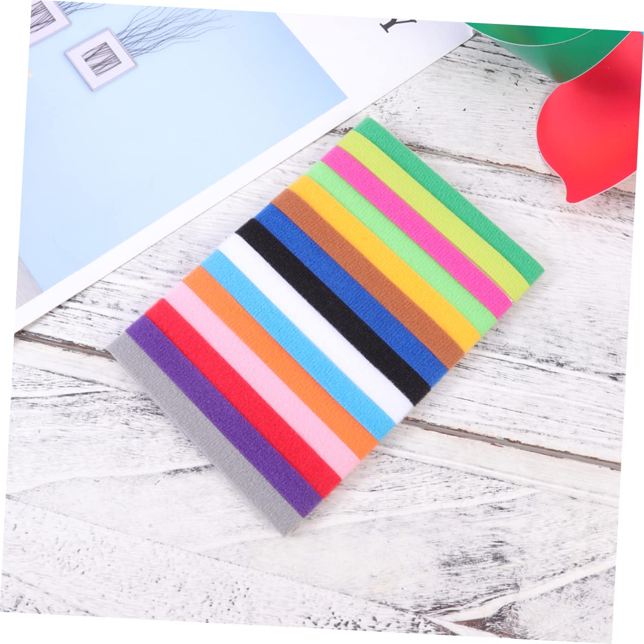 BESPORTBLE 15 Colors Pet Id Bands Adhesive Puppy Identification Collars for Small Animals Double-Sided Material Size s 15 Pieces