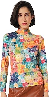 tandul Floral Print Multicolor Women's Sweater - Fleece Full SleeveSweater (10440)-picture-36