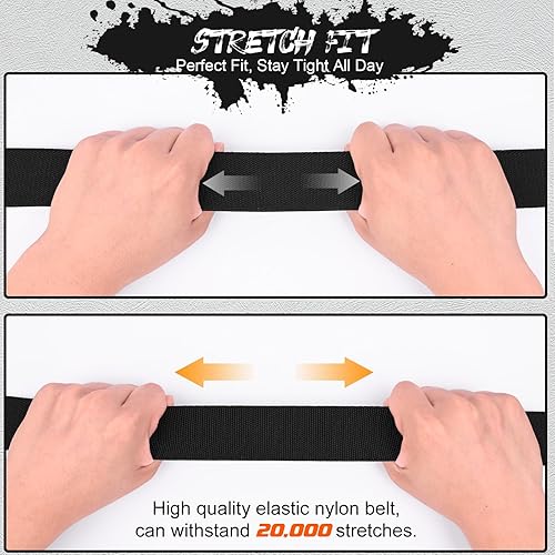 Miniatura 5 de KingMoore Cinturón para hombre - Cinturón de nailon táctico militar de 1.5 pulgadas con hebilla de liberación rápida