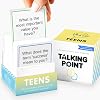 200 Teens Conversation Cards - Connecting Parents with their Teenagers - Reduce Screentime with Fun & Deep Conversation - Avoid Conflict, Improve Communication & Learn More About Your Teen Boy or Girl