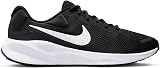 NIKE Men's Revolutin 7 Sneaker, Black White, 7 UK - 8