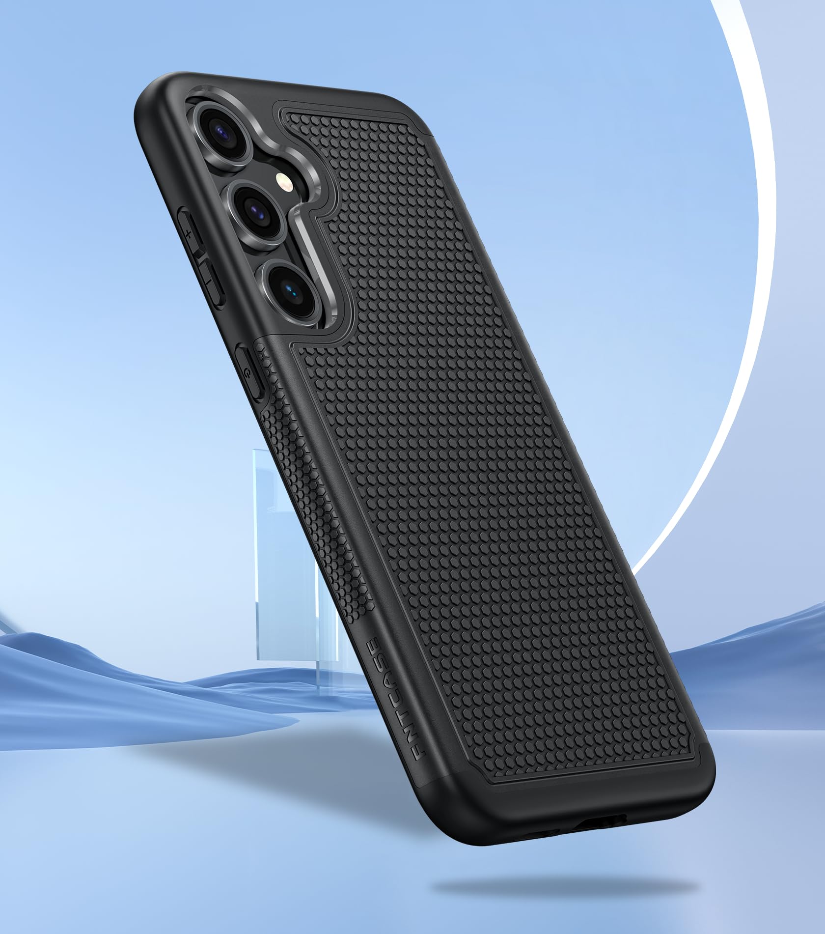 for Samsung Galaxy S25 Plus Case Dual Layer Protective Lightweight Duty with Non Slip Textured Back Military Cell