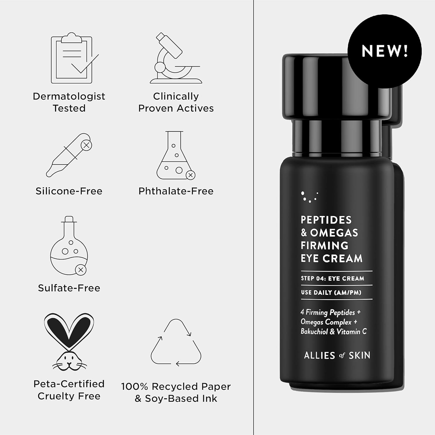 Allies of Skin Peptides & Omegas Firming Eye Cream - Image 5