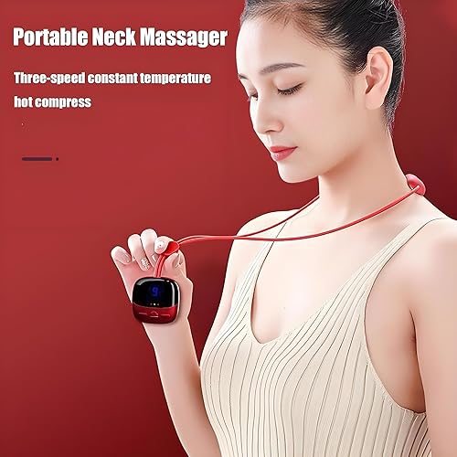 Miniatura 5 de Lofz Serenity Comfort Massager, nuevo mini dispositivo eléctrico portátil de cuello y espalda masajeador de hombros, con calor para aliviar el dolor