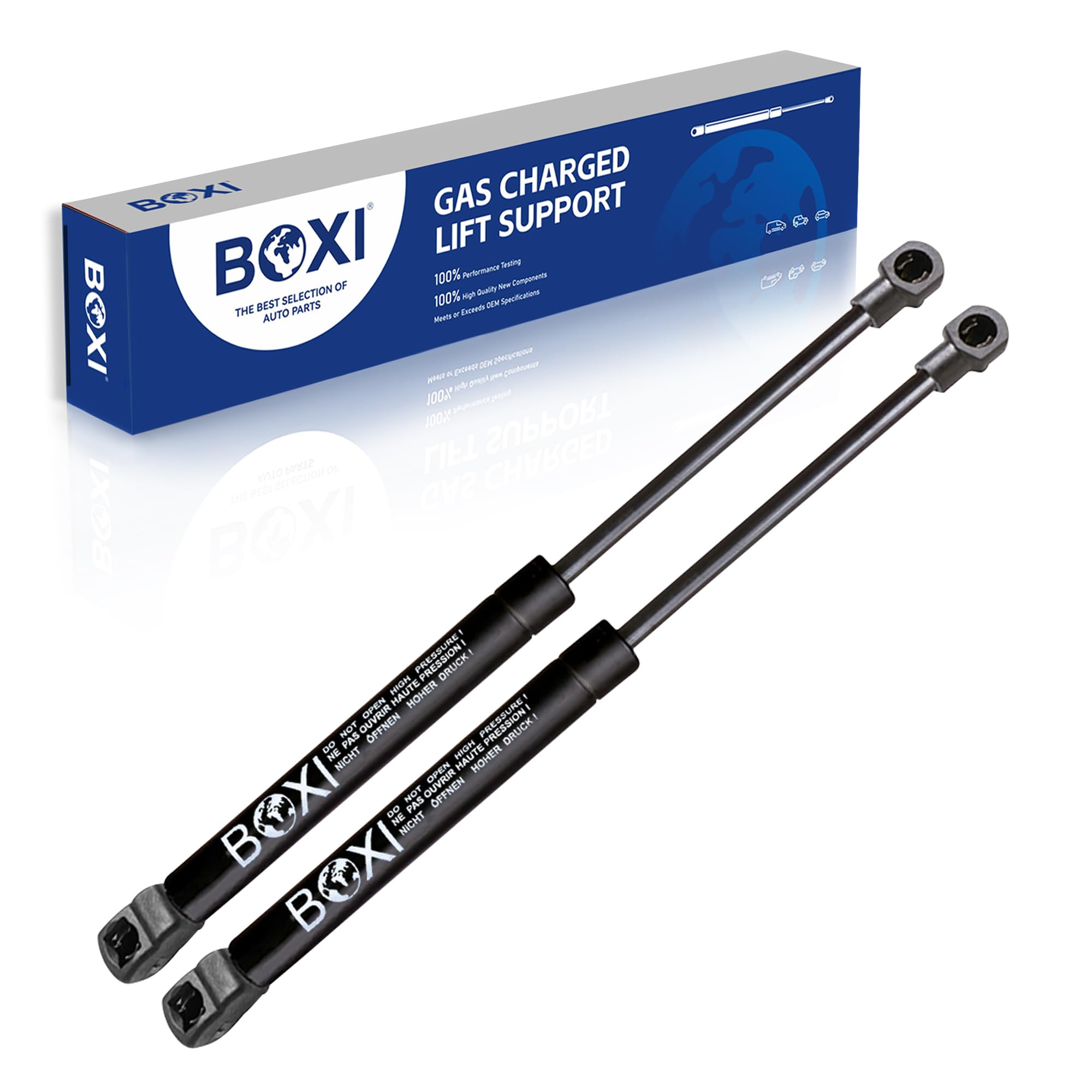 BOXI Qty(2) Hatchback Lift Supports Struts Gas Struts Shocks Gas Springs Supports for Volkswagen Golf 1999-05/Golf 2014/Jetta Wagon 1999-05/Passat