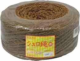 ranji 3点お縄め 秀〆 地鎮祭 しめ縄 150尺 25間（45m）ヨリの太さ1cm 注連縄 〆