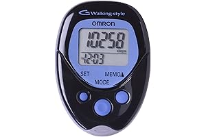 Omron HJ-321 Pedometer: Track Your Steps and Distance with Precision