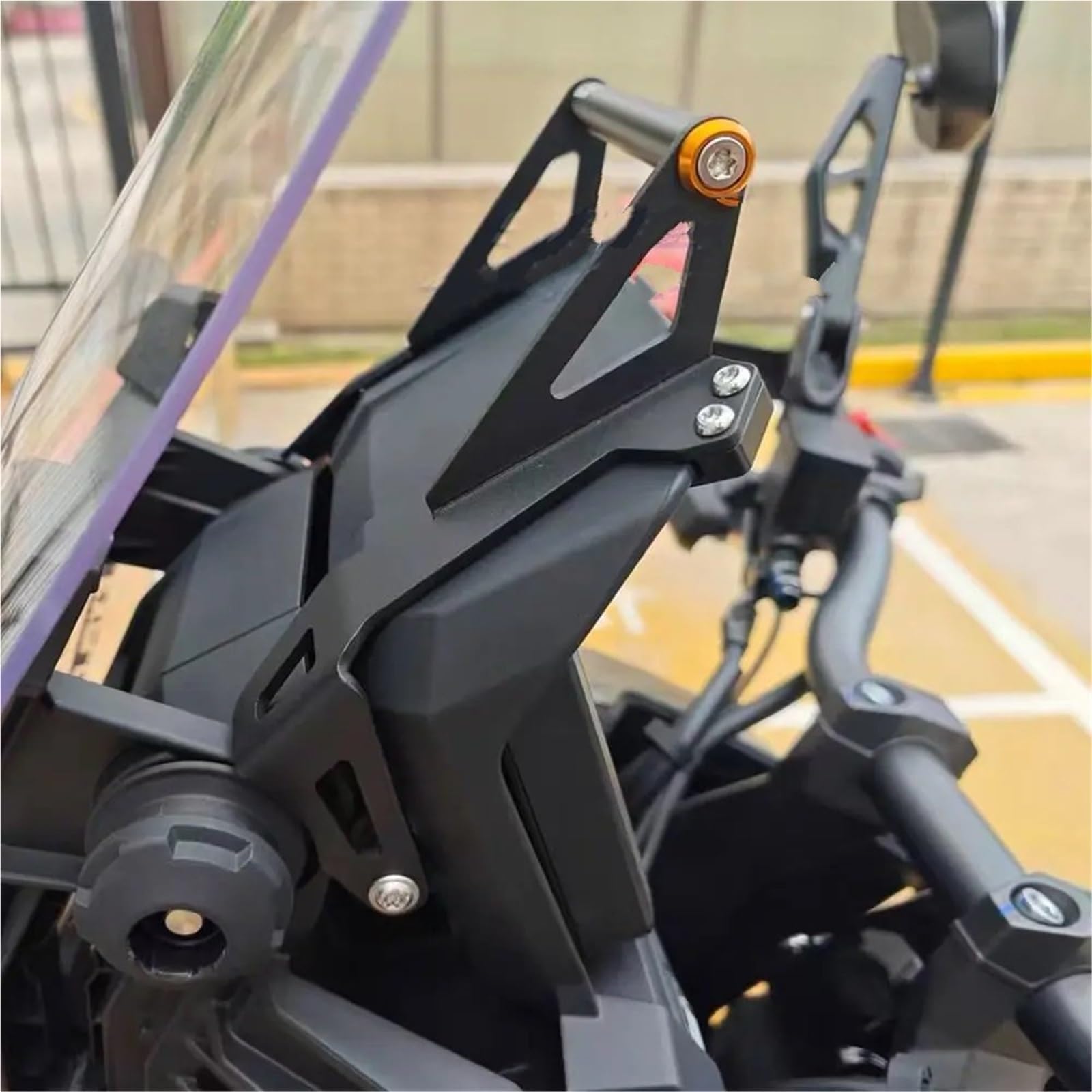 Uchwyt do nawigacji GPS Uchwyt nawigacyjny na szybę motocykla, uchwyt na telefon komórkowy, akcesoria pasujące do HONDA ADV350 X 2025- Motocyklowy uchwyt do nawigacji(22mm)