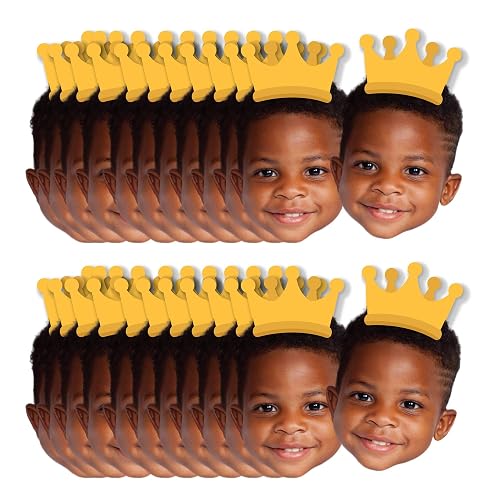 Big Dot of Happiness Custom Photo Crown - Personalized Party