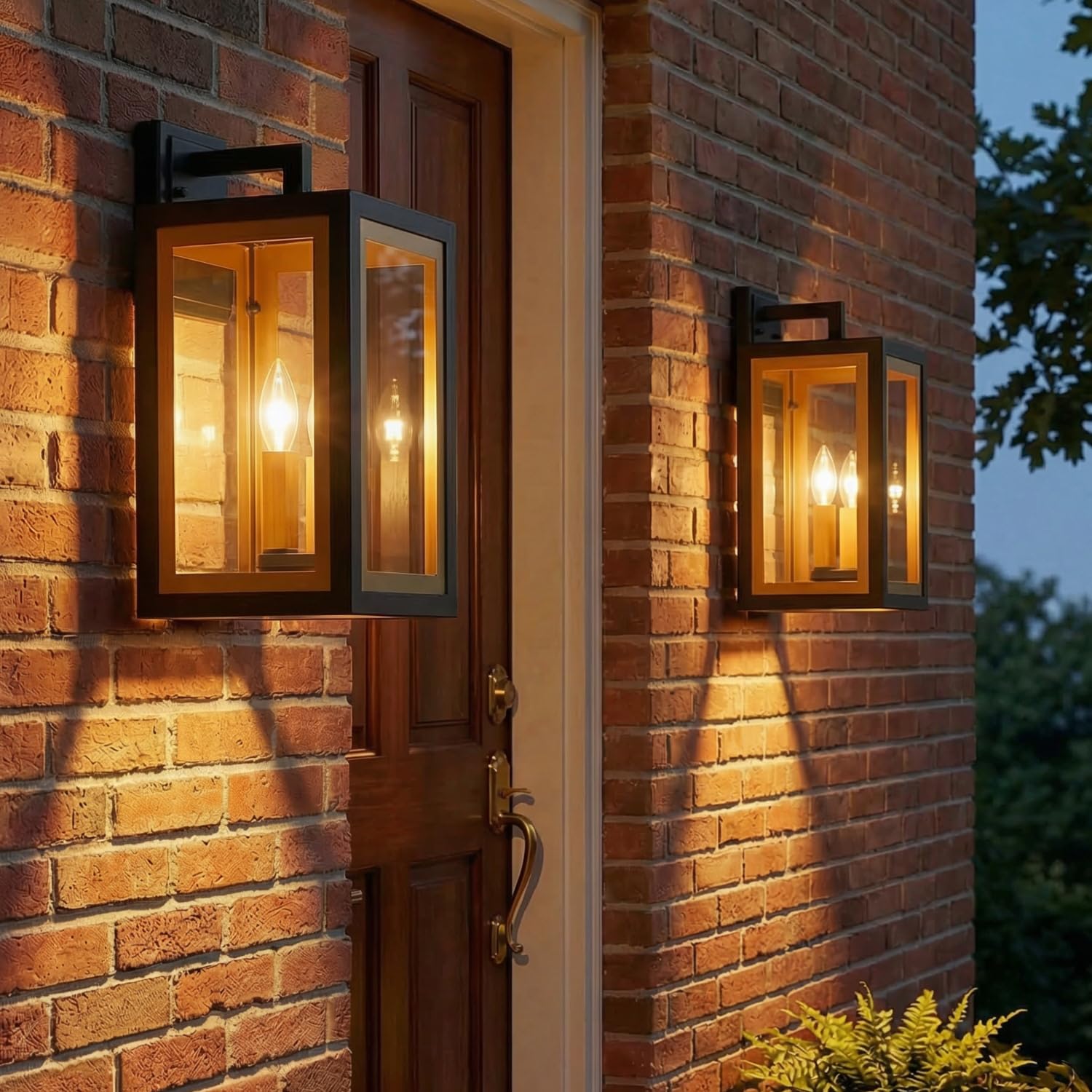 mirrea 16-inch Outdoor Porch Wall Light for House Waterproof Exterior Sconce for Patio Wall Mount Lighting Fixture for