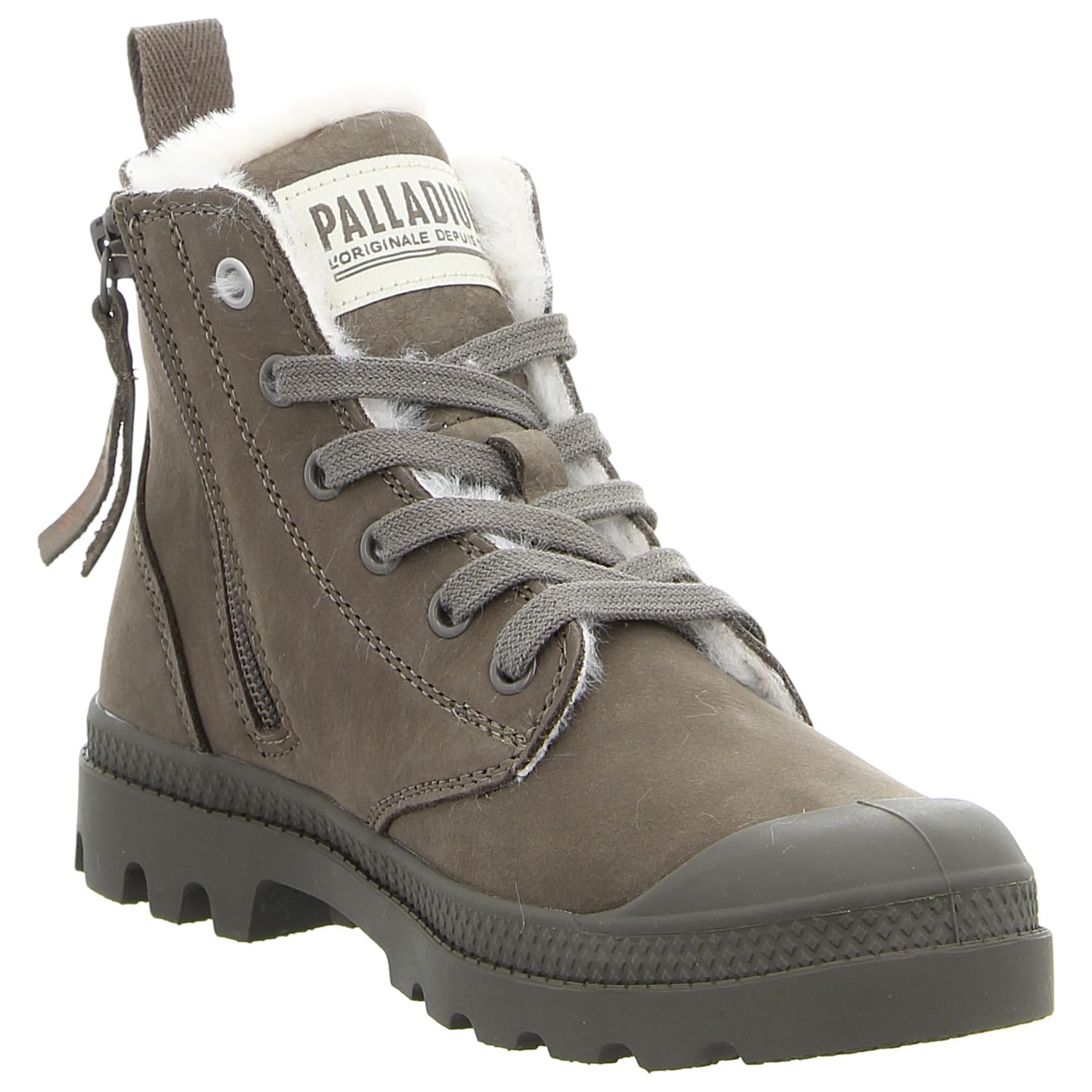 Palladium Damskie Pampa Hi Zip WL Botki, Szare, 41 EU, Szary, 41 EU