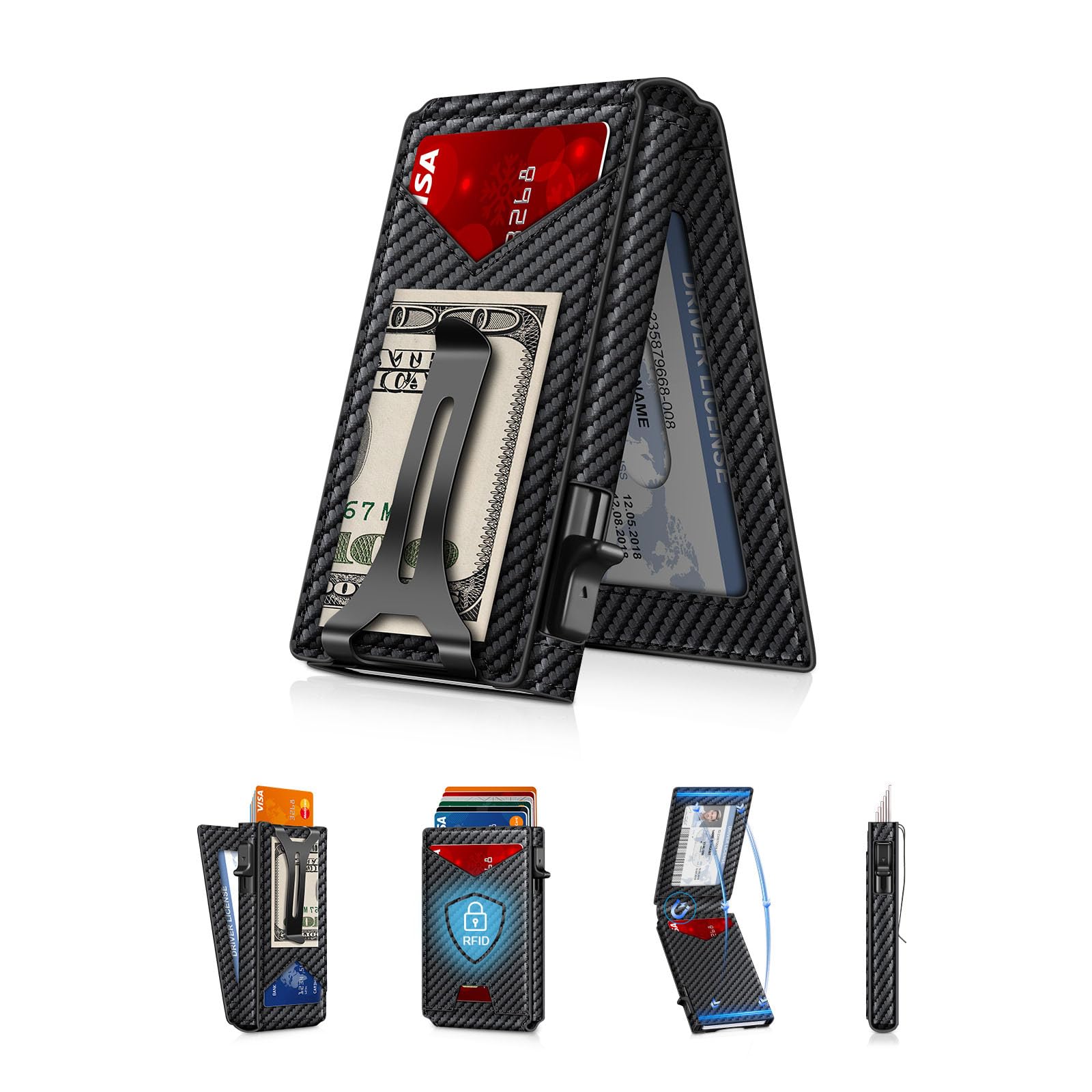 GHUKY Pop-Up RFID Wallet