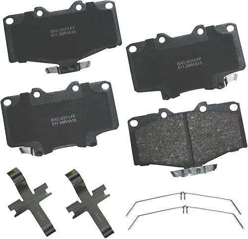 Miniatura 281 de Pastillas de freno delanteras cerámicas Bendix Premium SBC11 para modelos seleccionados Dodge Dart, Ford Fairlane, Falcon, Sedan Delivery, Mustang