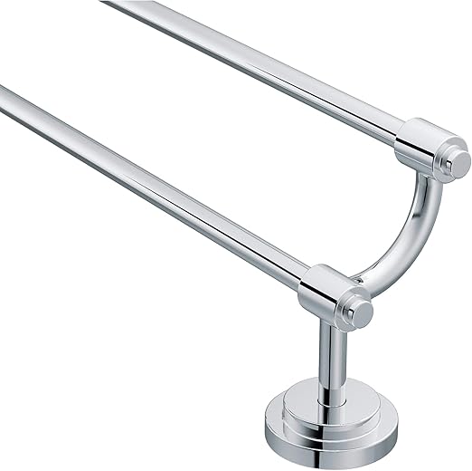 Moen DN0722CH 24Inch Inspirations Double Towel Bar (Chrome), Towel