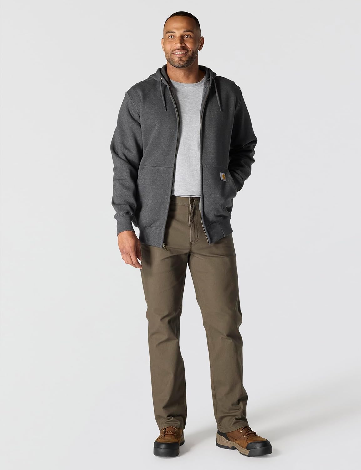 Carhartt Men's Paxton Full-Zip Sweatshirt - Image 3