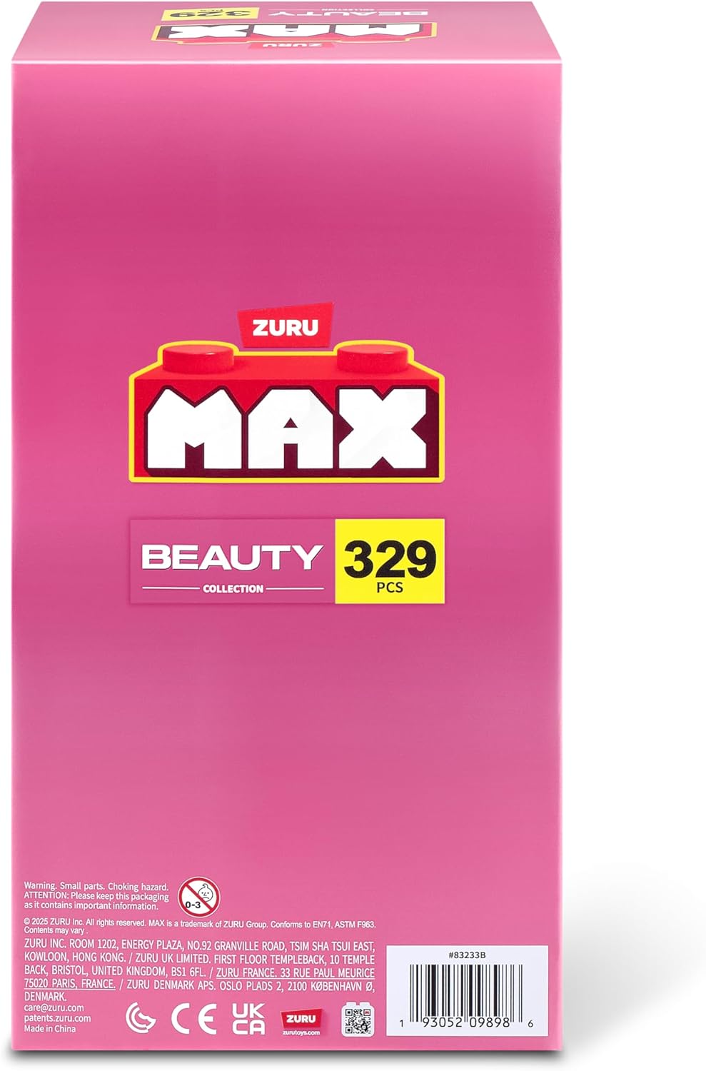 Two women interacting with the assembled MAX Build More makeup kit and lipstick