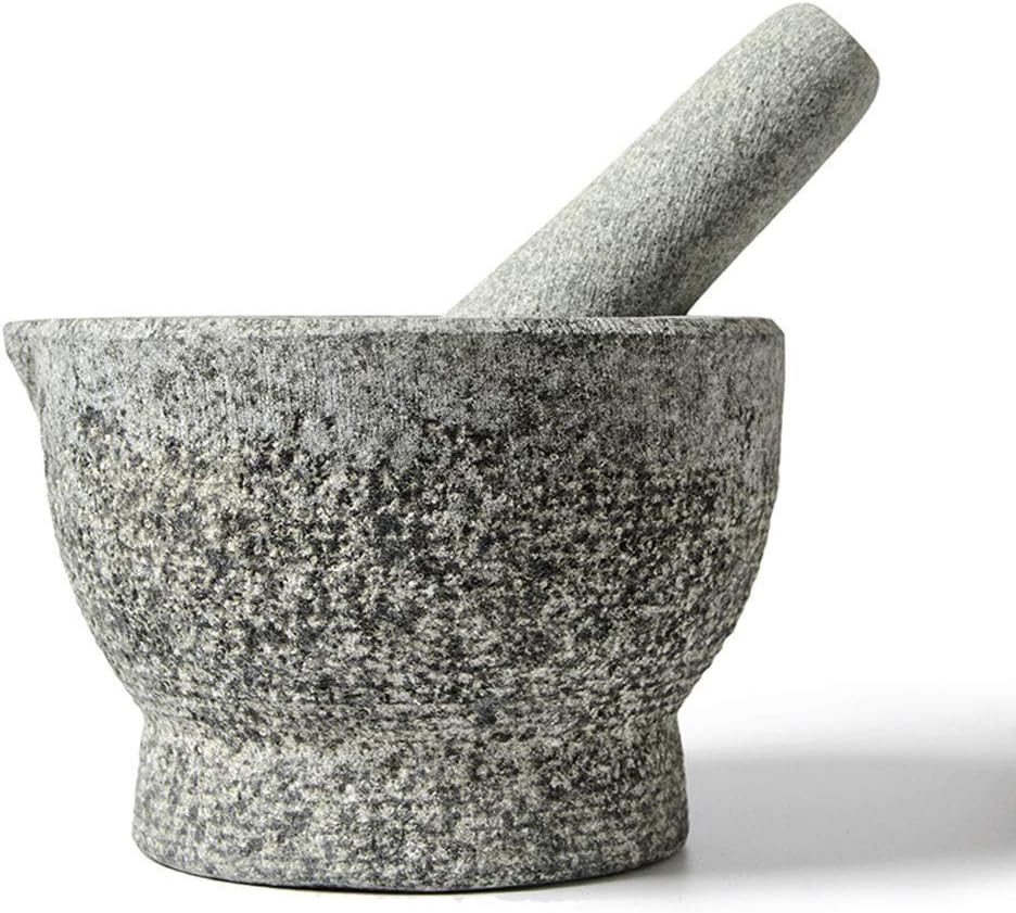 Mortar and Pestle Mortar and Pestle/Spice Grinder Granite Stone Raft Mortar and Pestle