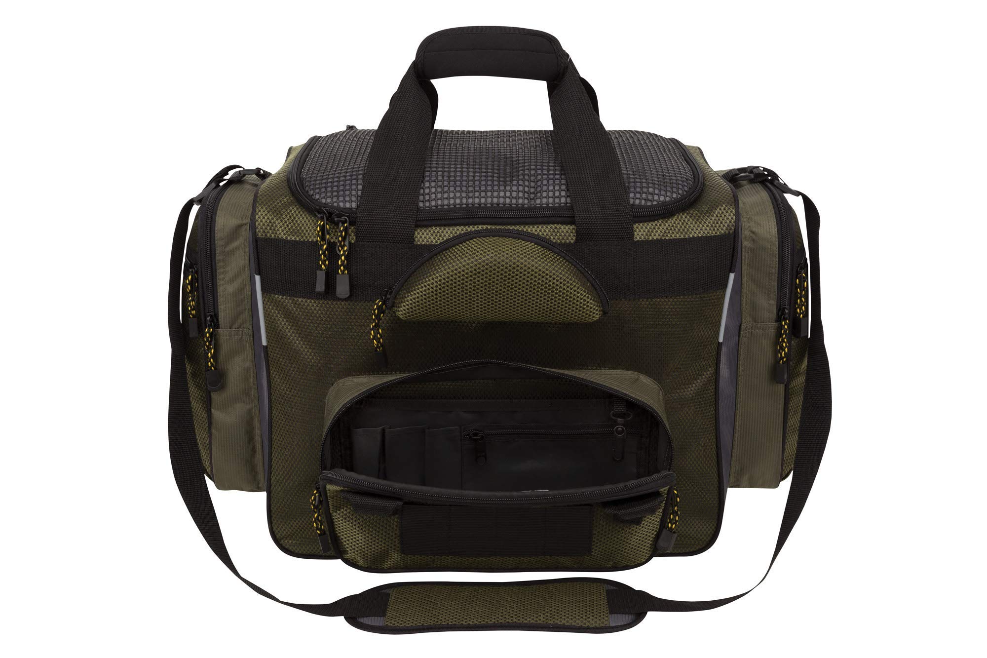 Okeechobee Fats Fisherman Deluxe Tackle Bag (Palmetto) (Palmetto) : Sports & Outdoors