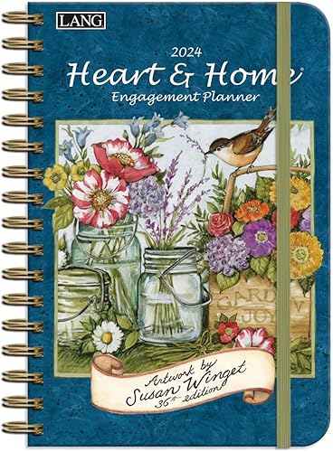 Heart & Home(r) Agenda de compromiso en espiral 2024