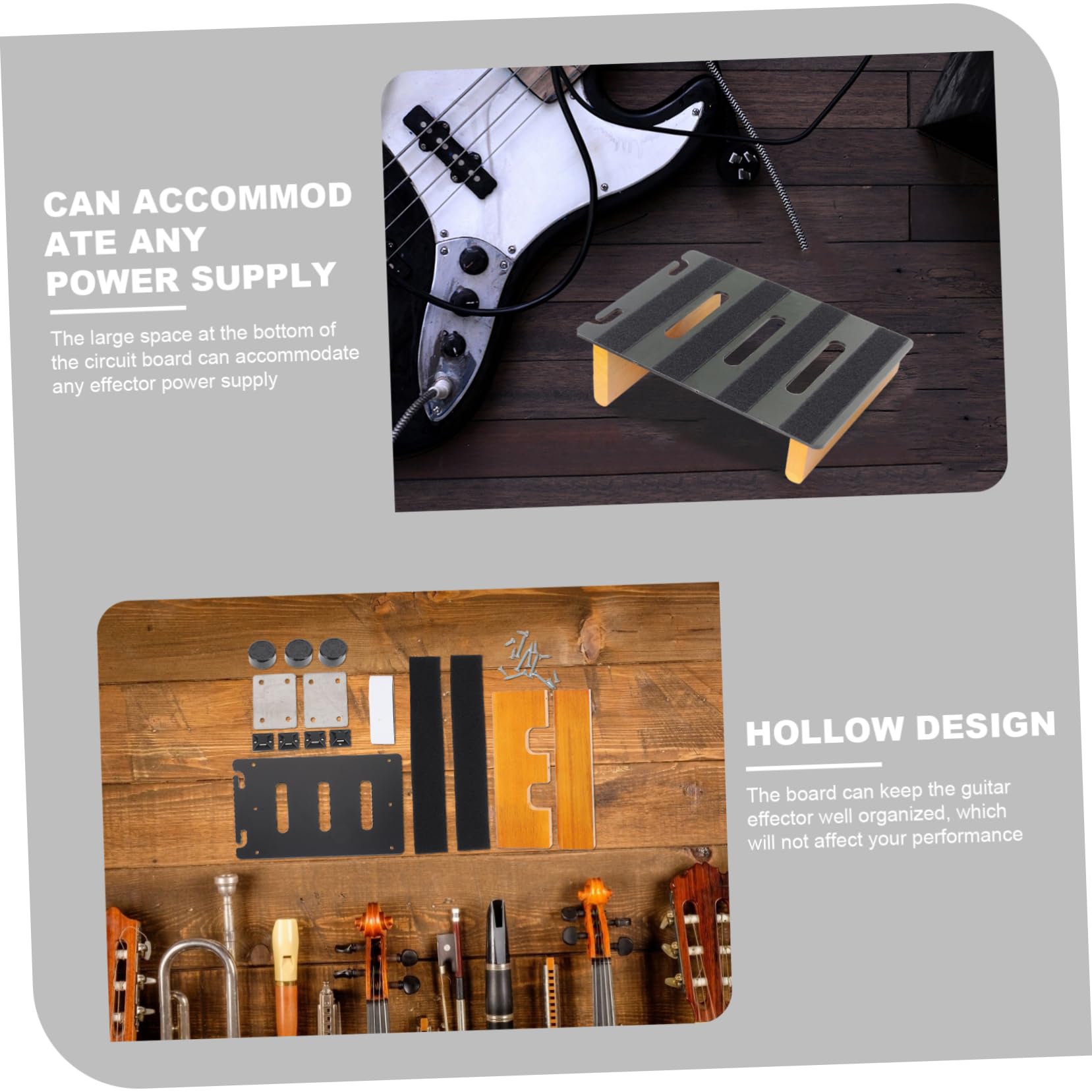 Amazon | OFFSCH ギターエフェクターを整理整頓 エフェクターペダル