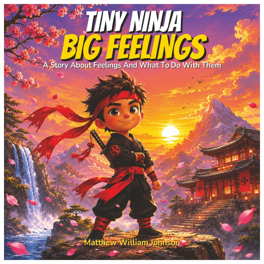 Tiny Ninja Big Feelings: A Story About Emotions, Courage, and Choosing Your Next Move Wisely (The Tiny Ninja Series)